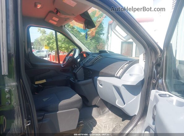1FBZX2ZM1JKB52769 2018 FORD TRANSIT-350 Black Widok wnętrza z przodu