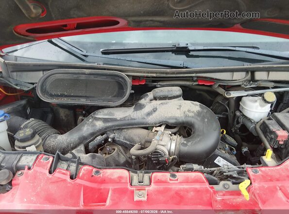1FBZX2ZM1JKB52867 2018 FORD TRANSIT-350 Red Widok z tyłu