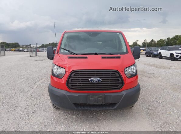 1FBZX2ZM1JKB52867 2018 FORD TRANSIT-350 Red Widok zestawu wskaźników