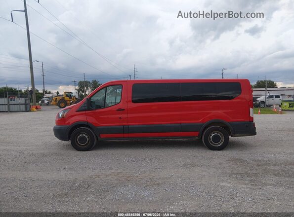 1FBZX2ZM1JKB52867 2018 FORD TRANSIT-350 Red Widok wnętrza 360 stopni