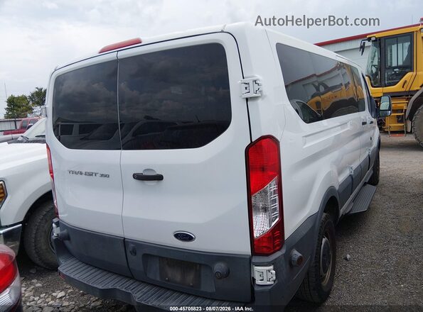 1FBZX2ZM1JKB52884 2018 FORD TRANSIT-350 White Tył prawy