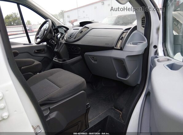 1FBZX2ZM1JKB52884 2018 FORD TRANSIT-350 White Widok wnętrza z przodu