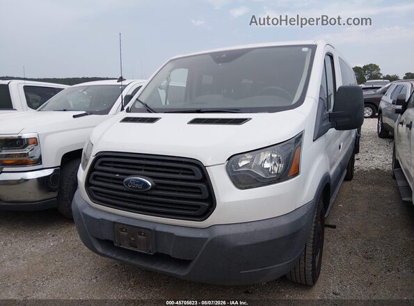 1FBZX2ZM1JKB52884 2018 FORD TRANSIT-350 White Widok z przodu