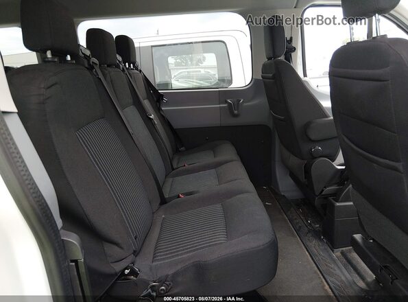 1FBZX2ZM1JKB52884 2018 FORD TRANSIT-350 White Widok naklejki z numerem VIN