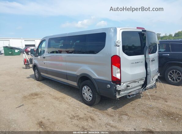 1FBZX2ZM2GKA85625 2016 FORD TRANSIT-350 Silver Tył lewy