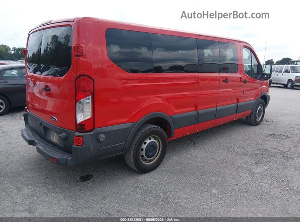 1FBZX2ZM2GKB18963 2016 FORD TRANSIT-350 Red Rear right