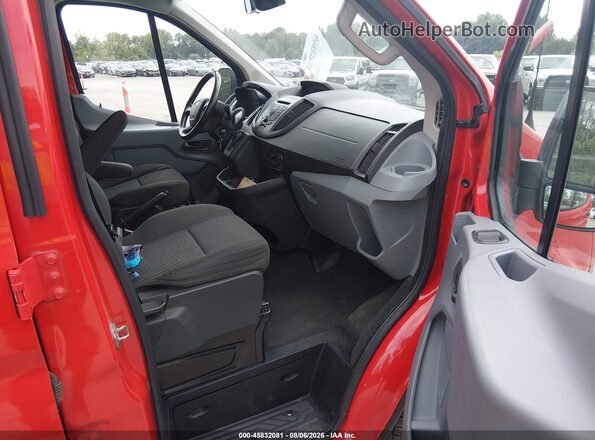 1FBZX2ZM2GKB18963 2016 FORD TRANSIT-350 Red Front interior view