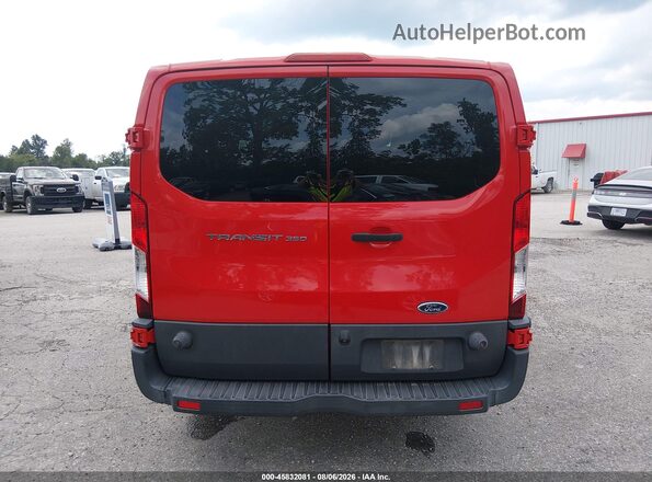 1FBZX2ZM2GKB18963 2016 FORD TRANSIT-350 Red 