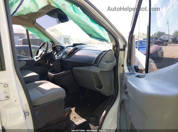 1FBZX2ZM2JKA43432 2018 FORD TRANSIT-350 White Вид салону спереду