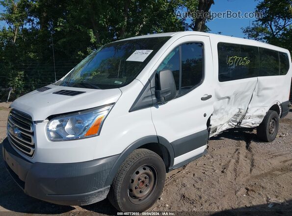 1FBZX2ZM2JKA43432 2018 FORD TRANSIT-350 White Вид спереду