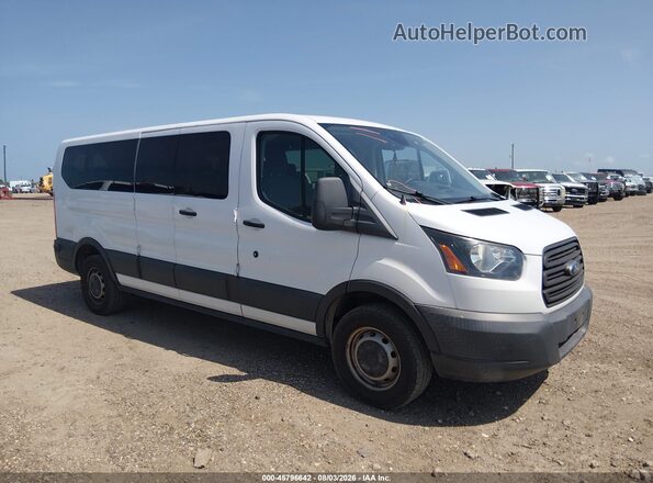 1FBZX2ZM2JKB31297 2018 FORD TRANSIT-350 White Rear interior view