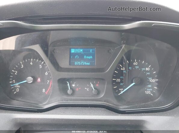 1FBZX2ZM2JKB42817 2018 FORD TRANSIT-350 Red Rear seats view