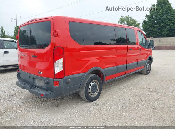 1FBZX2ZM2JKB42817 2018 FORD TRANSIT-350 Red Rear right