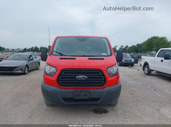 1FBZX2ZM2JKB42817 2018 FORD TRANSIT-350 Red Rear interior view