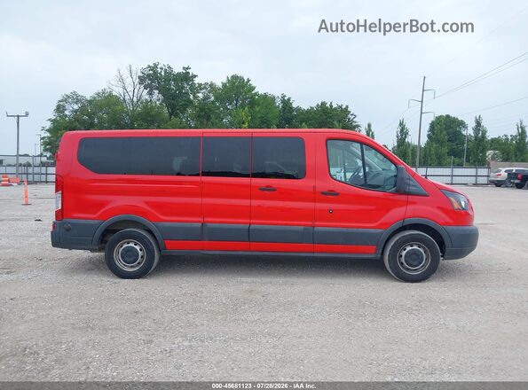 1FBZX2ZM2JKB42817 2018 FORD TRANSIT-350 Red 360 interior view