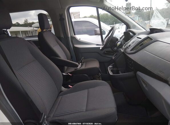 1FBZX2ZM2JKB42929 2018 FORD TRANSIT-350 White Front interior view