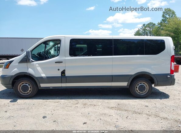 1FBZX2ZM2JKB52893 2018 FORD TRANSIT-350 White Widok wnętrza 360 stopni
