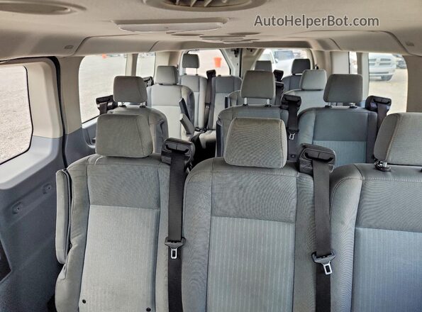 1FBZX2ZM2KKB24772 2019 FORD TRANSIT White Հետևի նստատեղերի տեսք