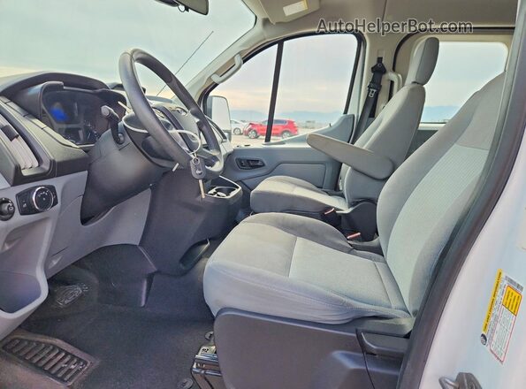 1FBZX2ZM2KKB24772 2019 FORD TRANSIT White Սալոնի դիմացի տեսք