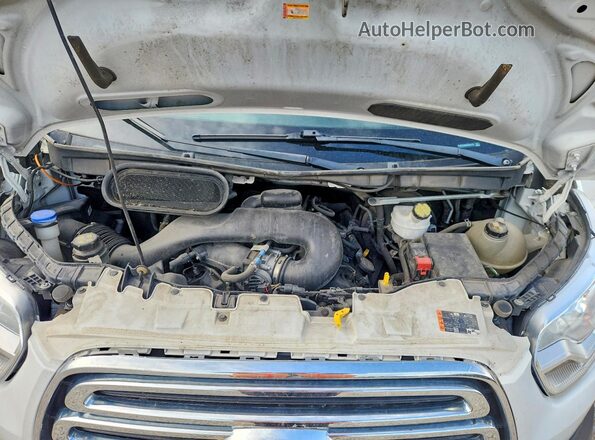 1FBZX2ZM2KKB24772 2019 FORD TRANSIT White Շարժիչի բաժամունքի տեսք