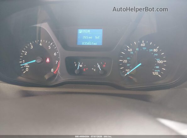 1FBZX2ZM3GKA01960 2016 FORD TRANSIT-350 Gray Widok tylnych siedzeń