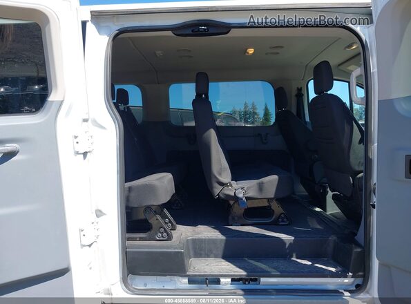 1FBZX2ZM3JKB42714 2018 FORD TRANSIT-350 White Vista de la etiqueta del VIN