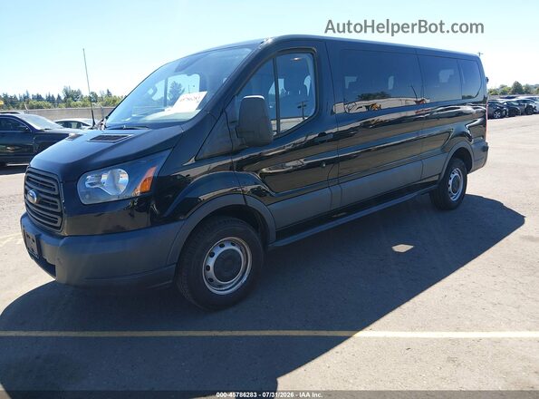 1FBZX2ZM3JKB42857 2018 FORD TRANSIT-350 Black Przód lewy
