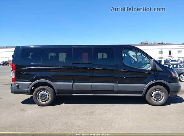 1FBZX2ZM3JKB42857 2018 FORD TRANSIT-350 Black Widok wnętrza z tyłu
