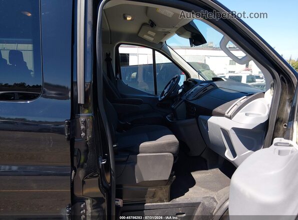 1FBZX2ZM3JKB42857 2018 FORD TRANSIT-350 Black Widok wnętrza z przodu
