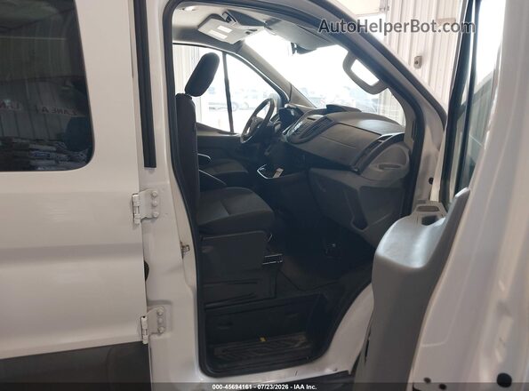 1FBZX2ZM3JKB52868 2018 FORD TRANSIT-350 White წინა სალონის ხედი