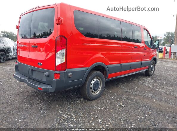 1FBZX2ZM3JKB52949 2018 FORD TRANSIT-350 Красный Задняя правая четверть