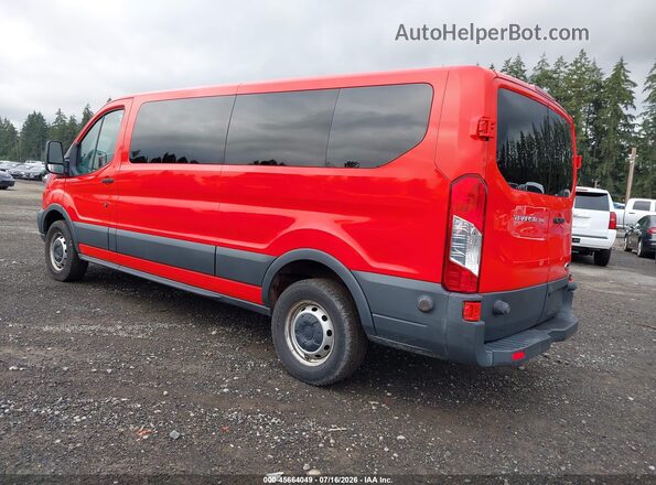1FBZX2ZM3JKB52949 2018 FORD TRANSIT-350 Красный Задняя левая четверть