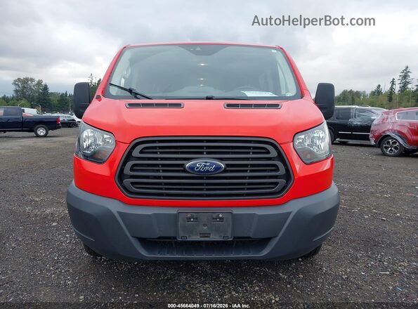 1FBZX2ZM3JKB52949 2018 FORD TRANSIT-350 Красный Вид щитка приборов