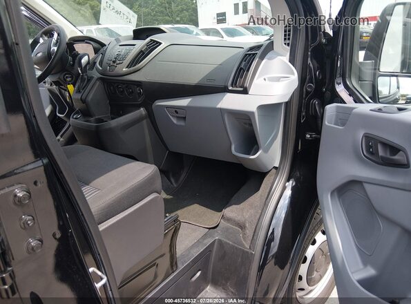 1FBZX2ZM3JKB52983 2018 FORD TRANSIT-350 Black Widok wnętrza z przodu