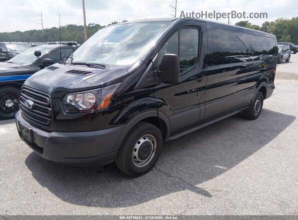 1FBZX2ZM3JKB52983 2018 FORD TRANSIT-350 Black Przód lewy