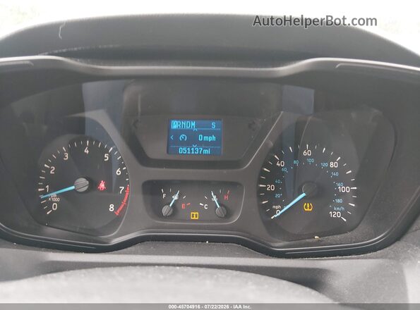 1FBZX2ZM4JKB31303 2018 FORD TRANSIT-350 White Հետևի նստատեղերի տեսք