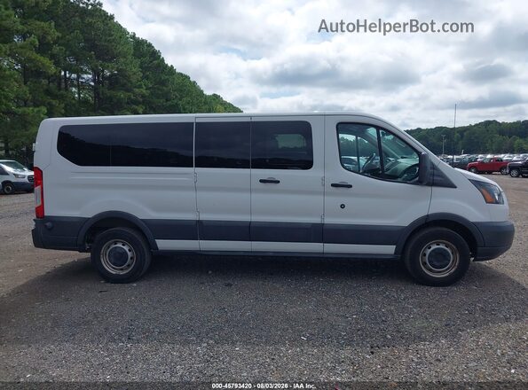 1FBZX2ZM4JKB36064 2018 FORD TRANSIT-350 White Vista interior trasera