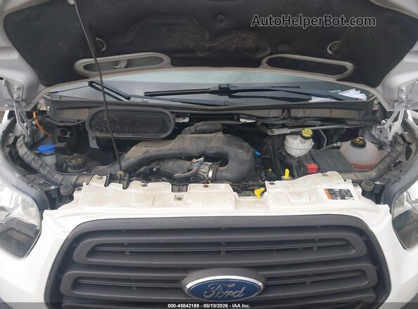 1FBZX2ZM4JKB36078 2018 FORD TRANSIT-350 White Widok z tyłu