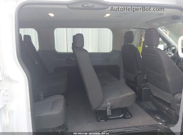 1FBZX2ZM4JKB36078 2018 FORD TRANSIT-350 White Widok naklejki z numerem VIN