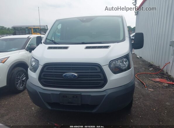 1FBZX2ZM4JKB36078 2018 FORD TRANSIT-350 White Widok zestawu wskaźników