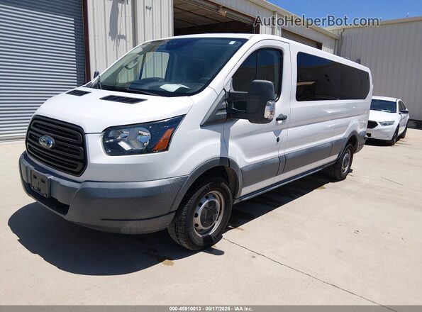 1FBZX2ZM4JKB42785 2018 FORD TRANSIT-350 White Front left