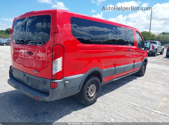 1FBZX2ZM4JKB43046 2018 FORD TRANSIT-350 Red Задня права чверть
