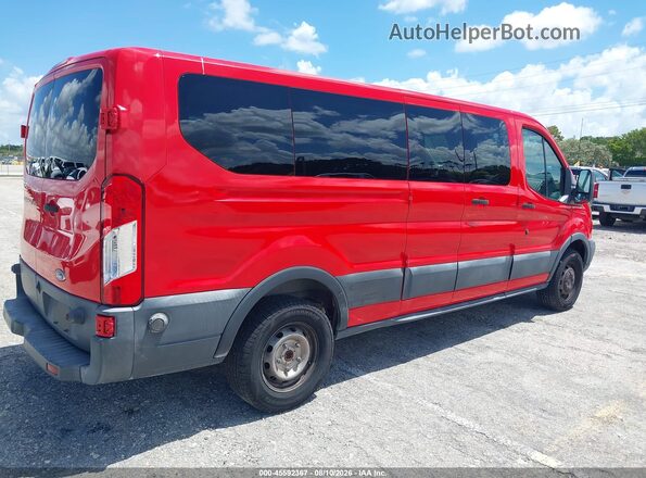 1FBZX2ZM4JKB43046 2018 FORD TRANSIT-350 Red Вид спереду