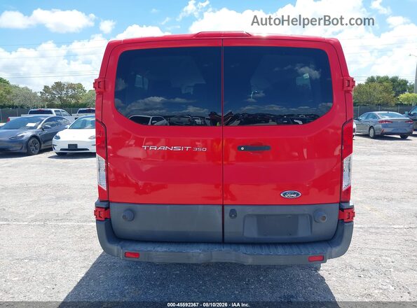 1FBZX2ZM4JKB43046 2018 FORD TRANSIT-350 Red 