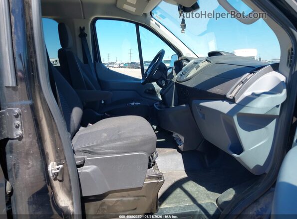 1FBZX2ZM5JKA99820 2018 FORD TRANSIT-350 Black Vista interior delantera