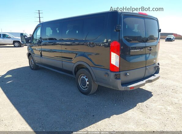 1FBZX2ZM5JKA99820 2018 FORD TRANSIT-350 Black Trasero izquierdo