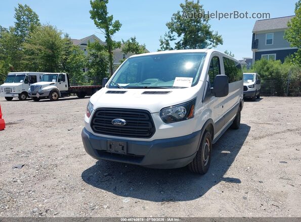 1FBZX2ZM5JKB36042 2018 FORD TRANSIT-350 White Vista tres cuartos delantera izquierda