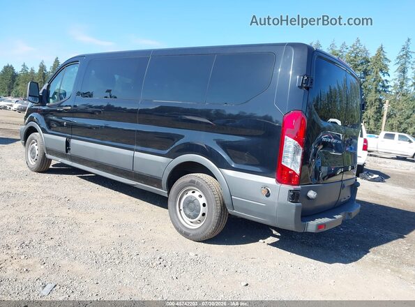 1FBZX2ZM5JKB42861 2018 FORD TRANSIT-350 Black Задня ліва чверть