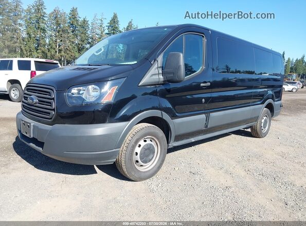 1FBZX2ZM5JKB42861 2018 FORD TRANSIT-350 Black Передня ліва чверть