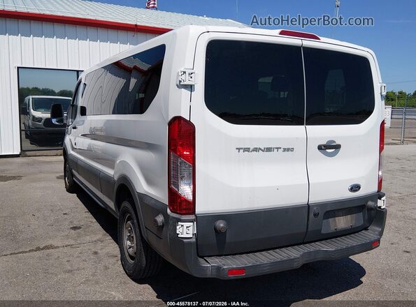 1FBZX2ZM5JKB42889 2018 FORD TRANSIT-350 White Trasero izquierdo